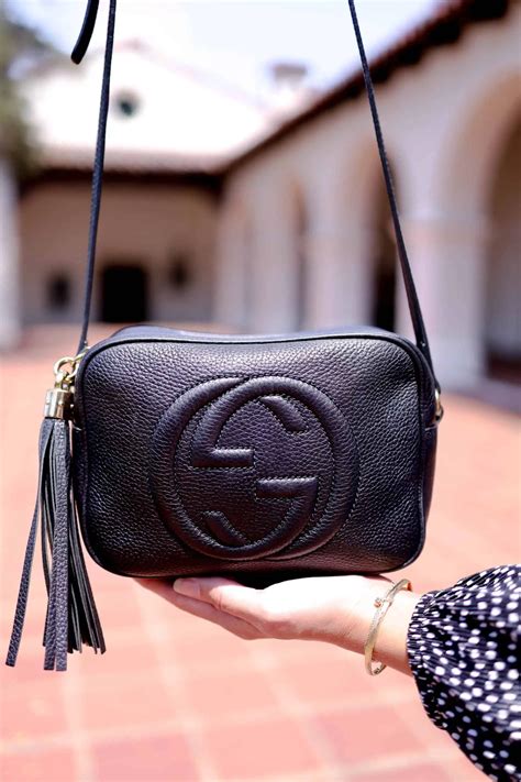 black gucci soho disco bag review|Gucci soho disco bag beige.